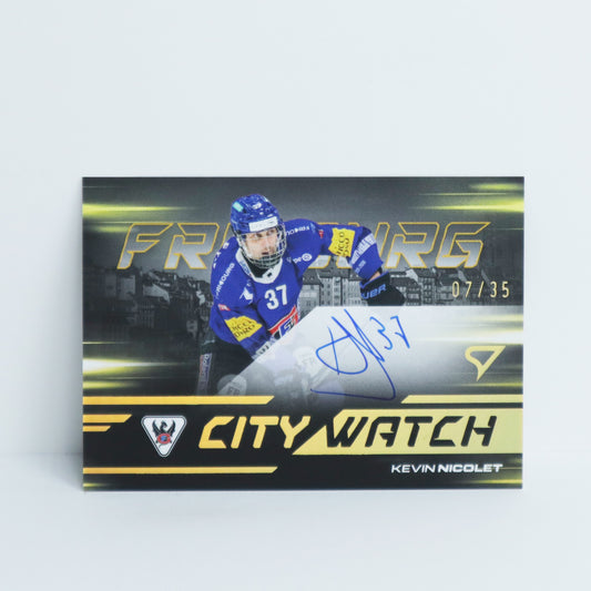 CWS-KN - FRI - KEVIN NICOLET - CITY WATCH GOLD AUTO - 07/35