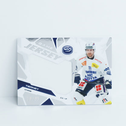 GJ-CT - HCAP - CHRIS TIERNEY - GAME JERSEY SILVER - 58/85