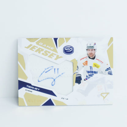 GJS-CT - HCAP - CHRIS TIERNEY - GAME JERSEY GOLD AUTO - 06/30