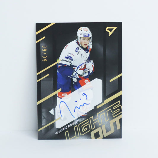 LOS-VR - ZSC - VINZENZ ROHRER - LIGHTS OUT GOLD AUTO - 60/60