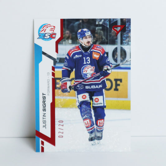 017 - ZSC - JUSTIN SIGRIST - BASE RED - 02/20