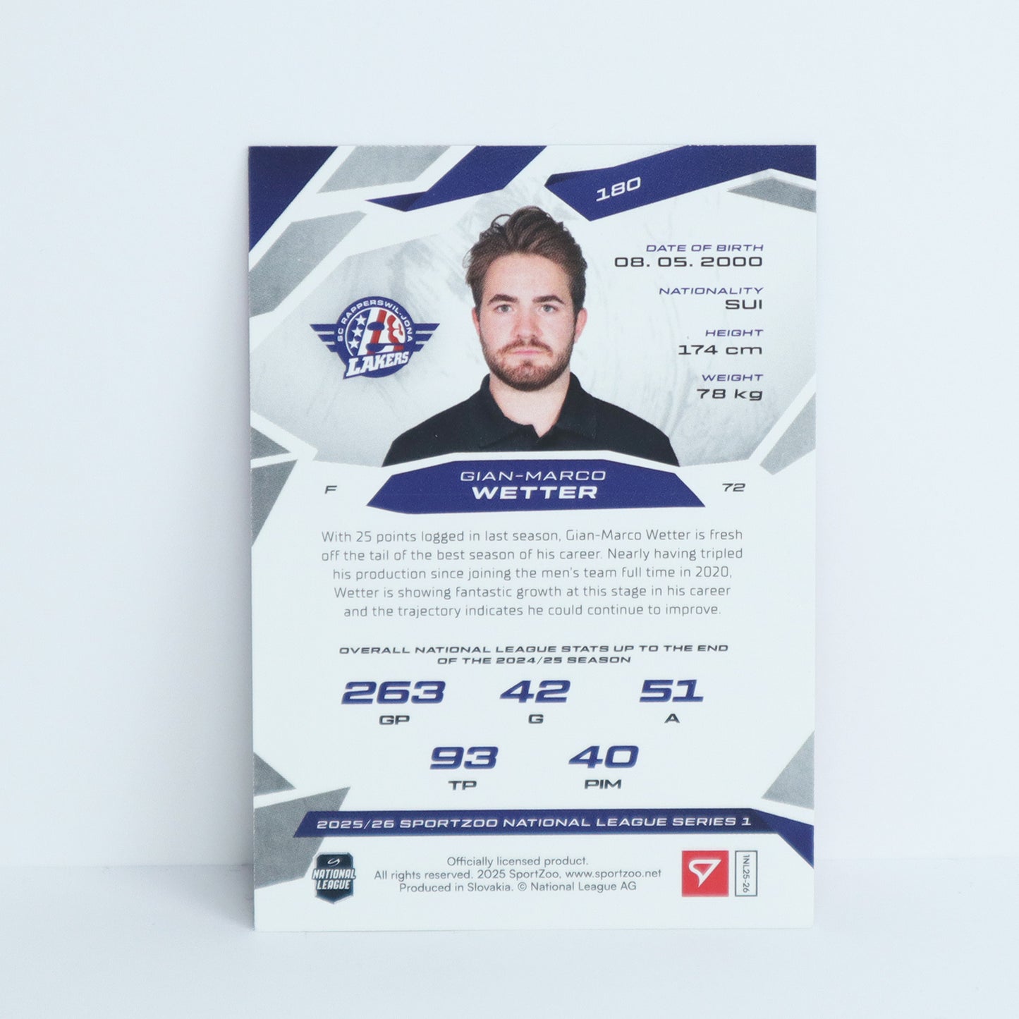 180 - SCRJ - GIAN-MARCO WETTER - BASE PINK