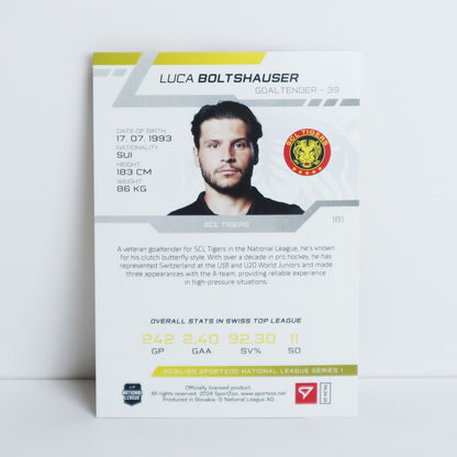 181 - SCL - LUCA BOLTSHAUSER - BASE SET