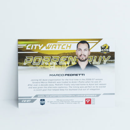 CW-27 - HCA - MARCO PEDRETTI - CITY WATCH COPPER - 22/95