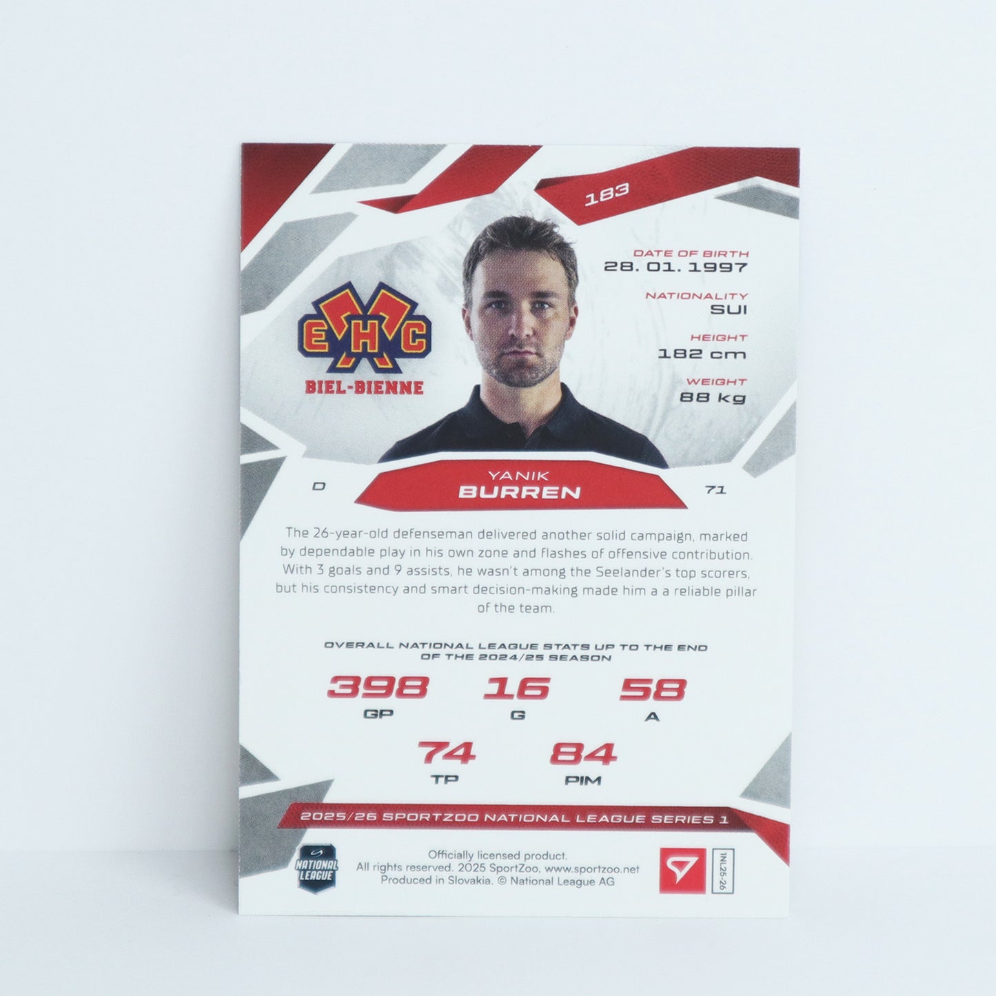 183 - EHCB - YANIK BURREN - BASE SET