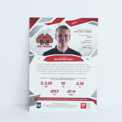 184 - EHCB - LUCA CHRISTEN - BASE SET