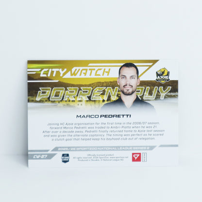 CW-27 - HCA - MARCO PEDRETTI - CITY WATCH COPPER - 42/95