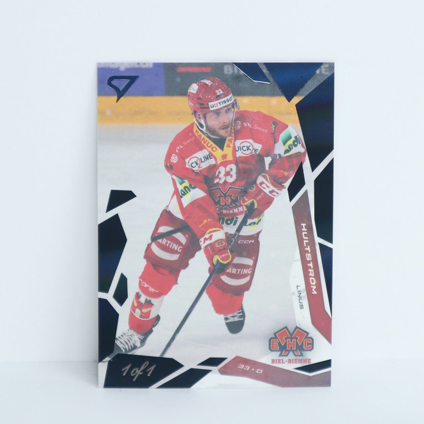 185 - EHCB - LINUS HULTSTROM - BASE BLACK - 1/1