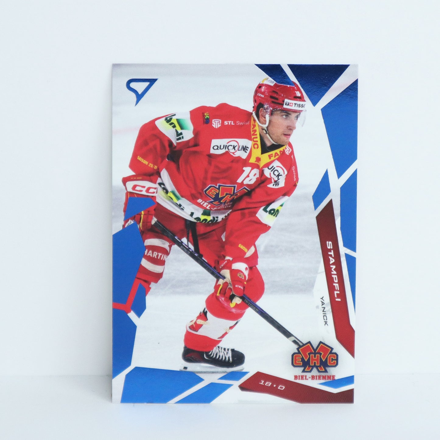 187 - EHCB - YANICK STAMPFLI - BASE BLUE