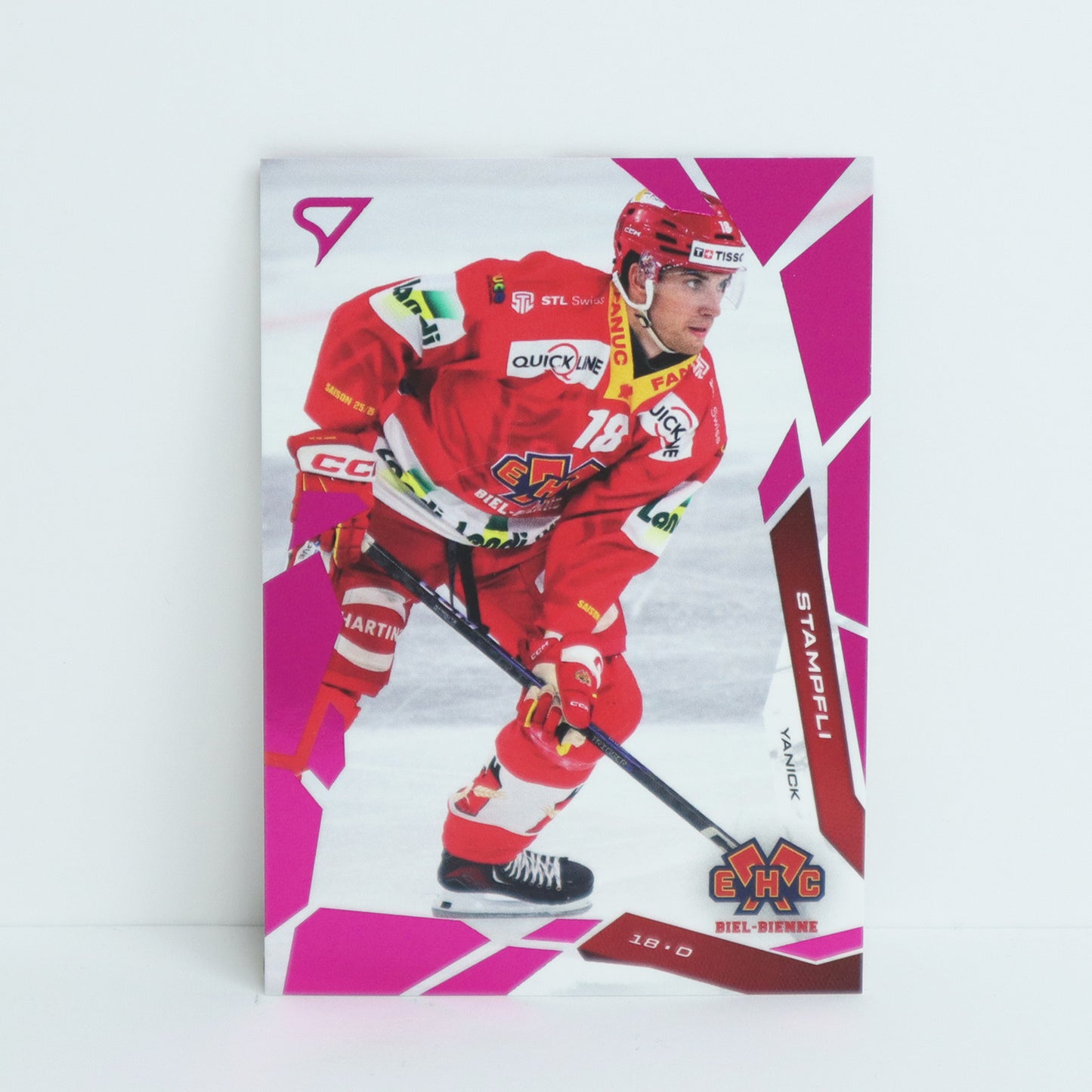 187 - EHCB - YANICK STAMPFLI - BASE PINK