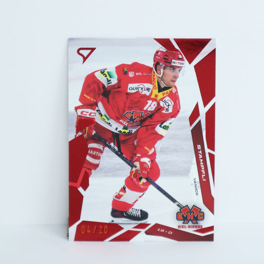 187 - EHCB - YANICK STAMPFLI - BASE RED - 04/20