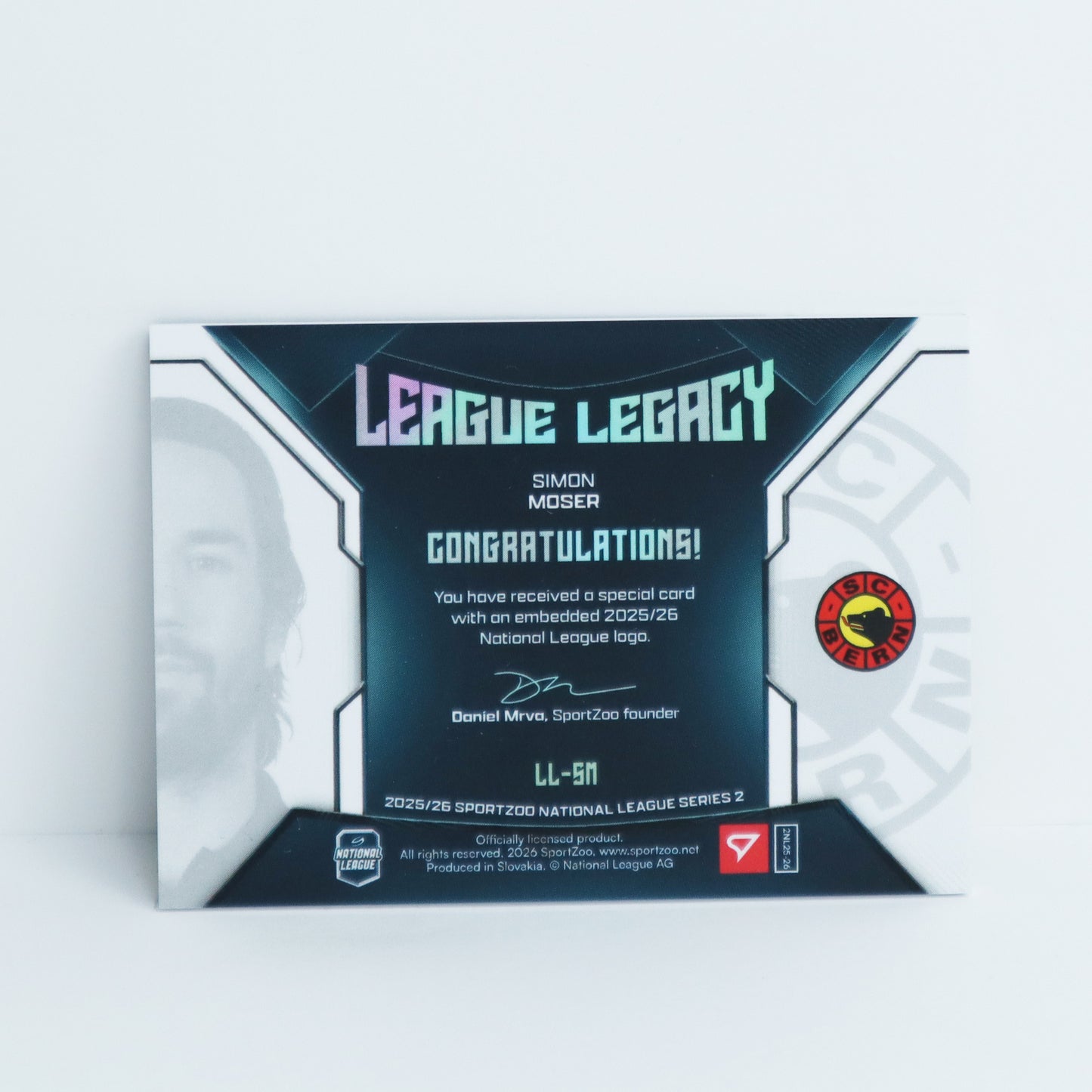LL-SM - SCB - SIMON MOSER - LEAGUE LEGACY SILVER - 15/20