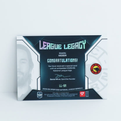 LL-SM - SCB - SIMON MOSER - LEAGUE LEGACY SILVER - 15/20