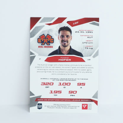 192 - EHCB - FABIO HOFER - BASE SET