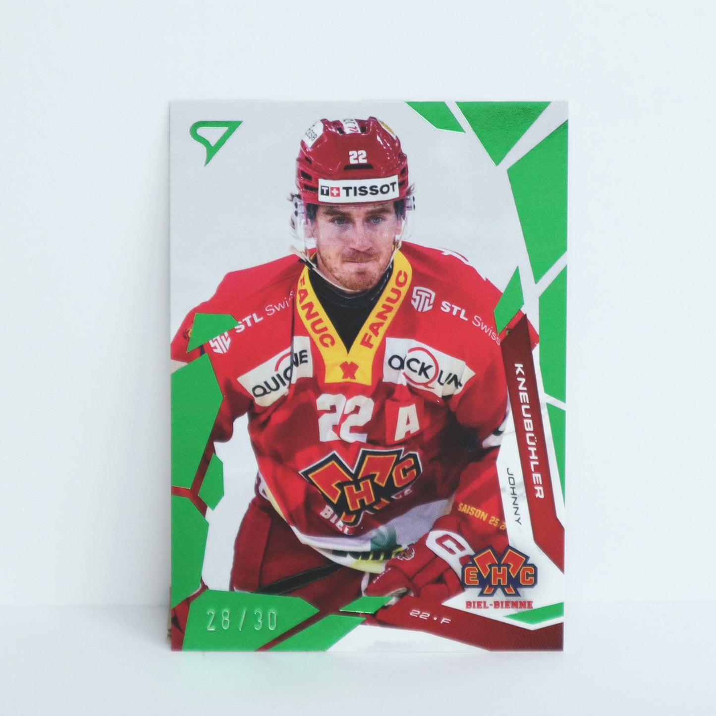 193 - EHCB - JOHNNY KNEUBUHLER - BASE GREEN - 28/30