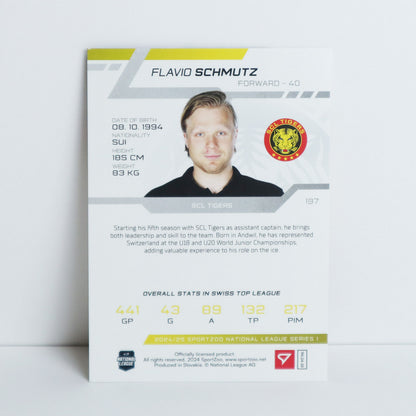 197 - SCL - FLAVIO SCHMUTZ - BASE RED - 03/20