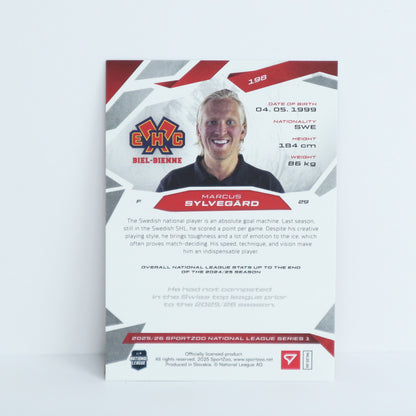 198 - EHCB - MARCUS SYLVEGARD - BASE RED - 03/20