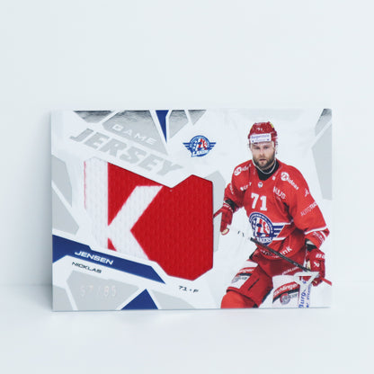 GJ-NJ - SCRJ - NICKLAS JENSEN - GAME JERSEY SILVER - 57/85