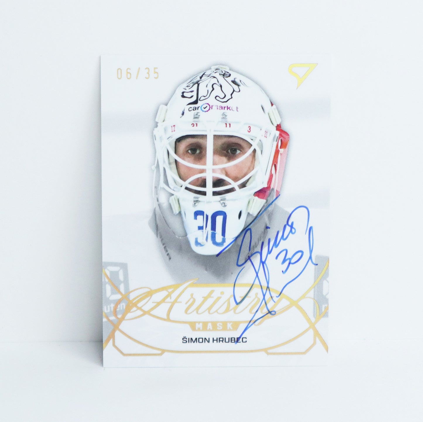 MAS-SH - ZSC - SIMON HRUBEC - MASK ARTISTRY GOLD AUTO - 06/35