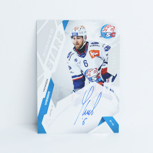 SL3-YW - ZSC - YANNICK WEBER - SIGNED STARS LEVEL 3 - 19/39