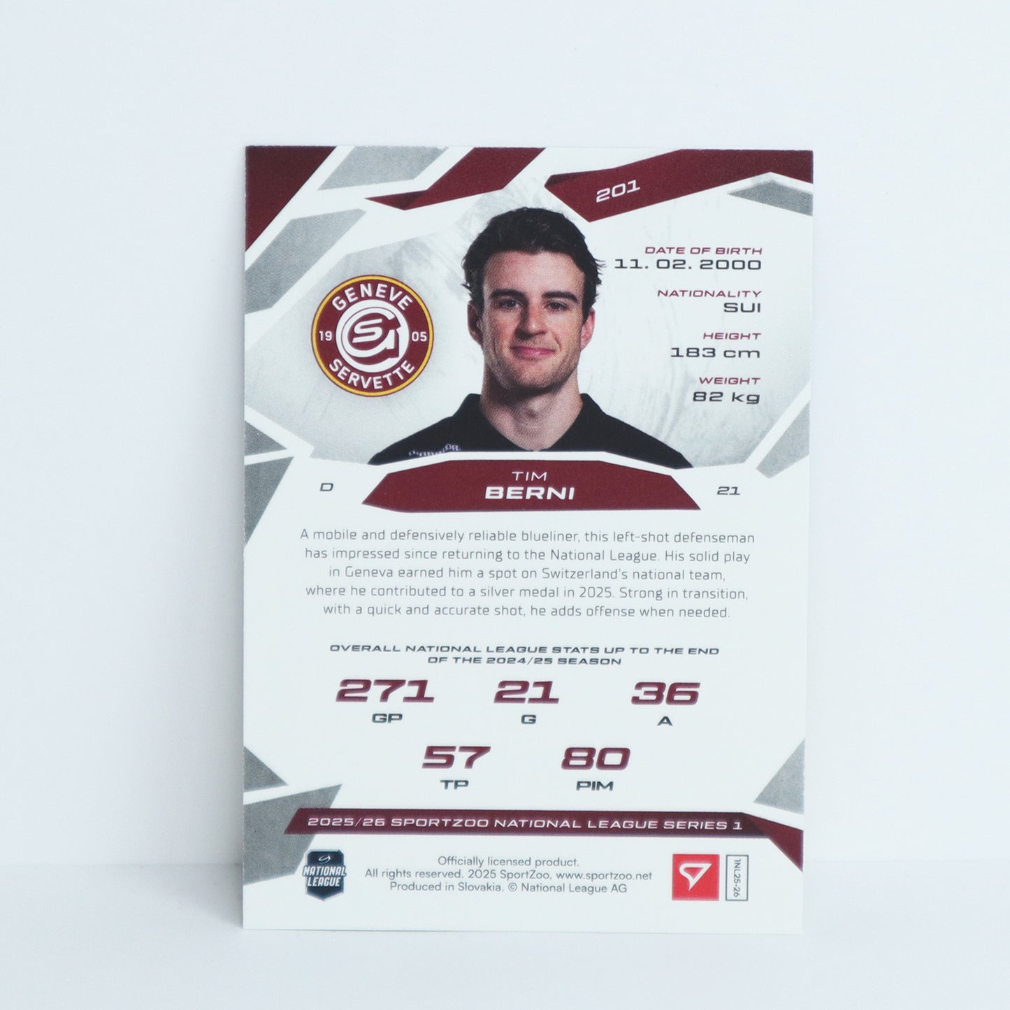 201 - GSHC - TIM BERNI - BASE SET