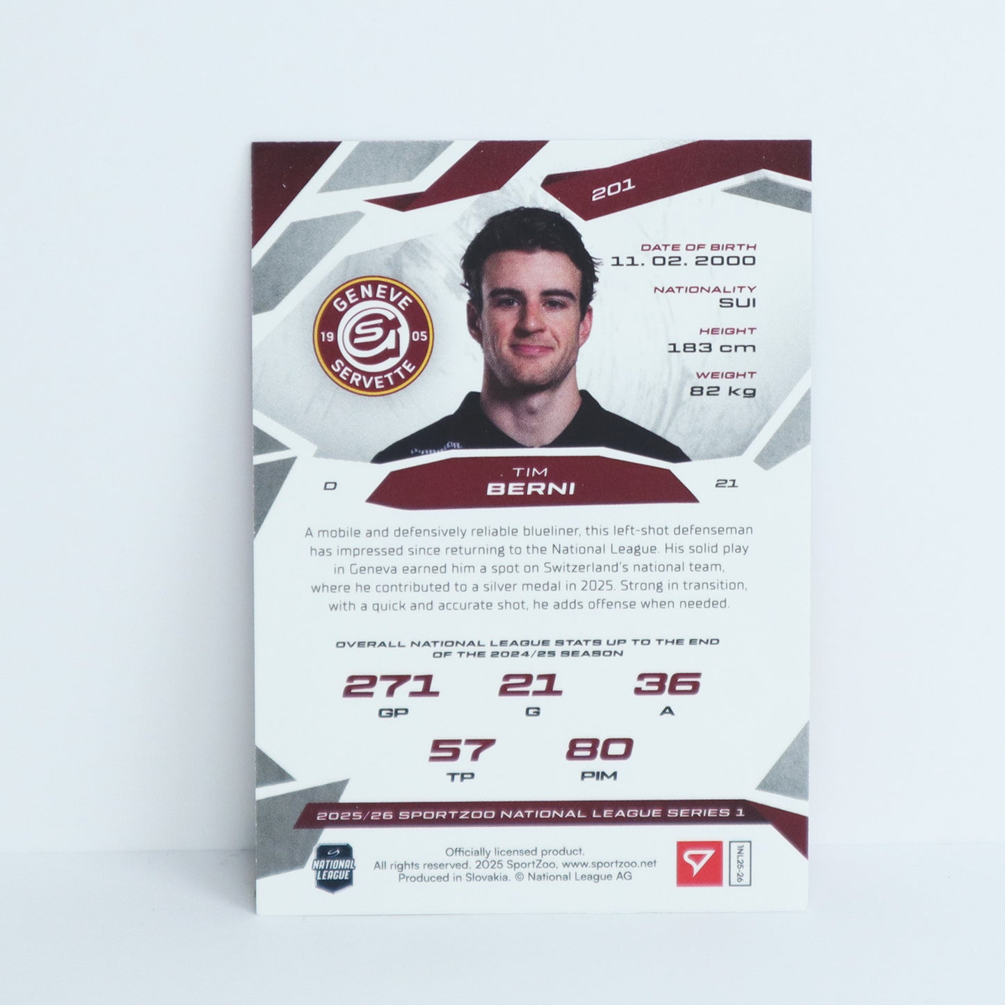 201 - GSHC - TIM BERNI - BASE PINK