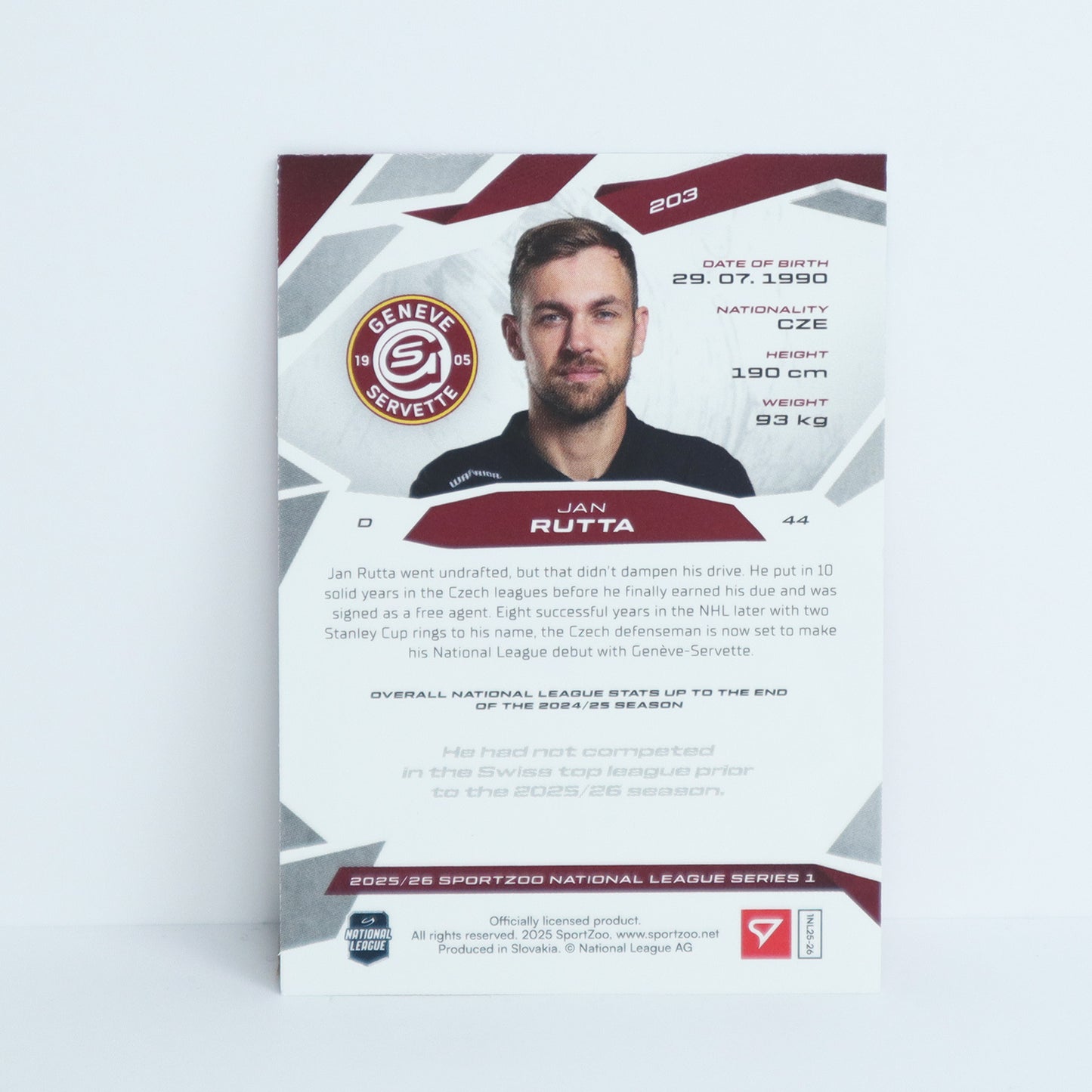 203 - GSHC - JAN RUTTA - BASE PINK