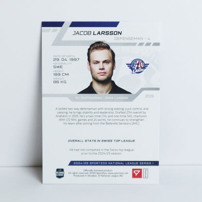 205 - SCRJ - JACOB LARSSON - BASE BLUE - 11/30