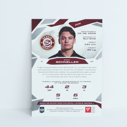 205 - GSHC - ERIC SCHNELLER - BASE GOLD - 10/10