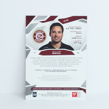 206 - GSHC - TAYLOR BECK - BASE SET