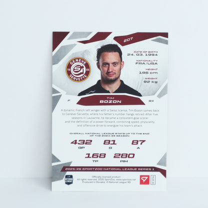 207 - GSHC - TIM BOZON - BASE GOLD - 06/10