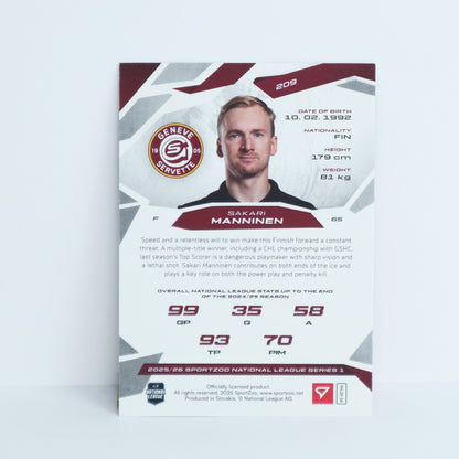 209 - GSHC - SAKARI MANNINEN - BASE PINK