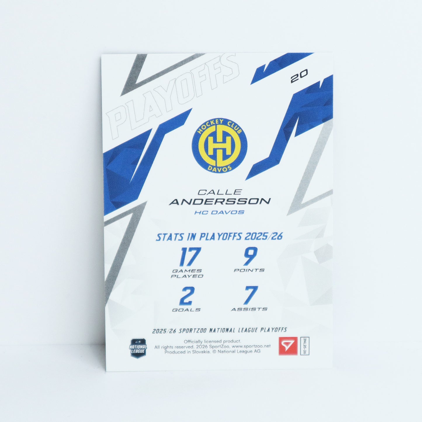 20 - HCD - CALLE ANDERSSON - BASE BLUE - 18/60