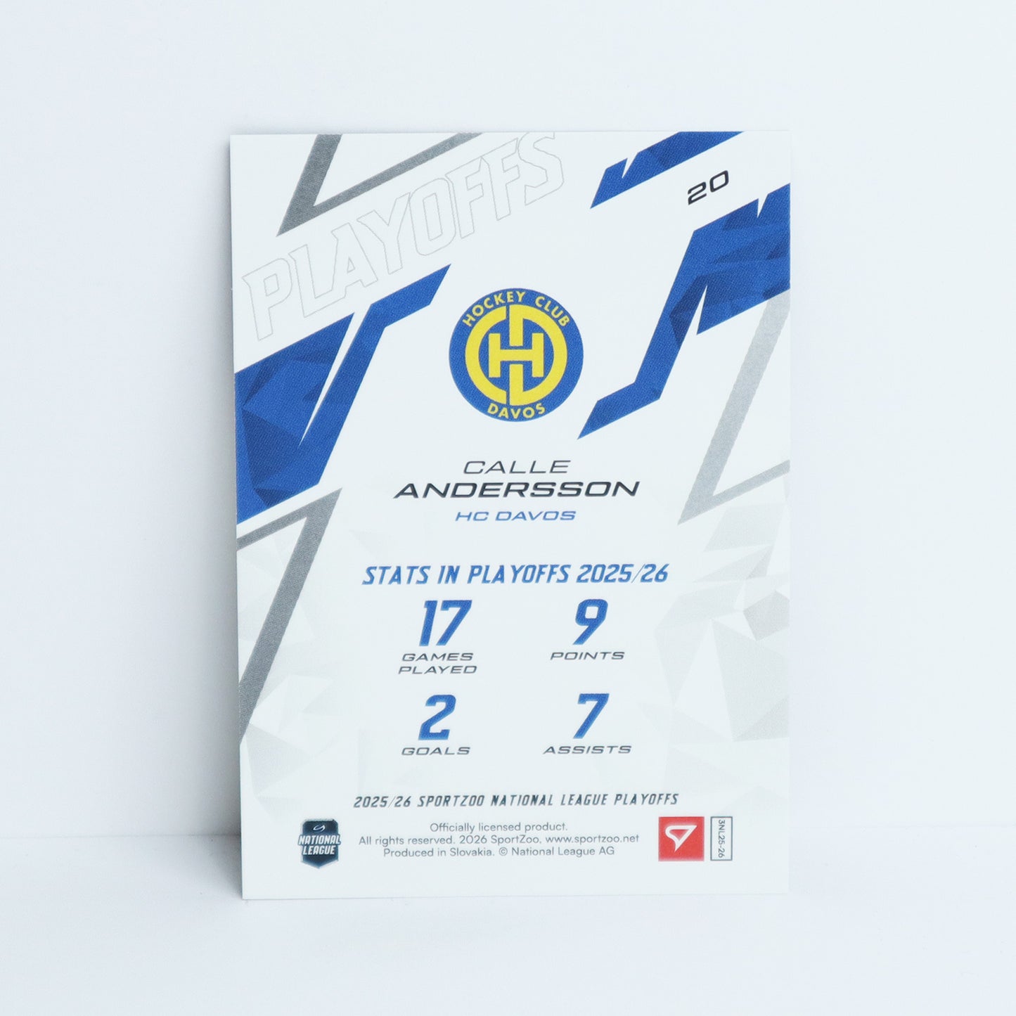 20 - HCD - CALLE ANDERSSON - BASE RED - 22/30