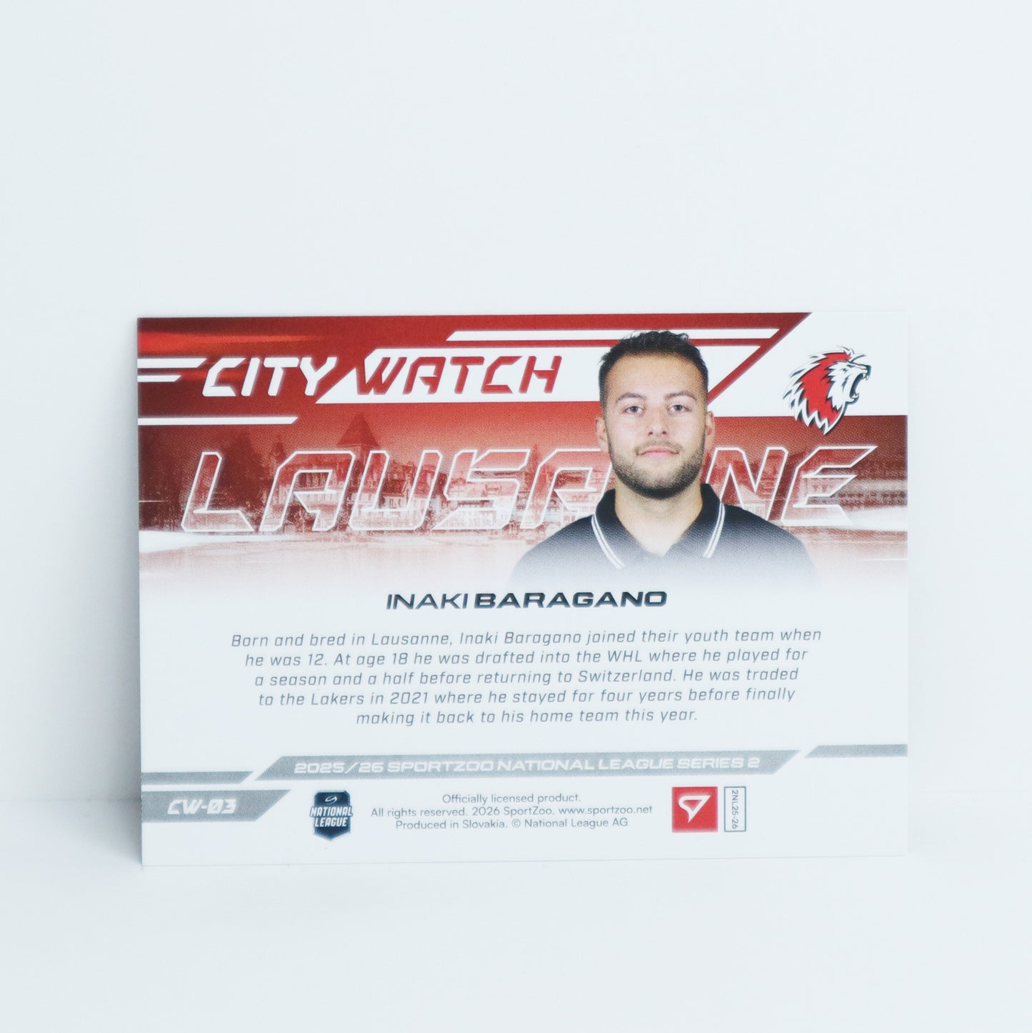 CW-03 - LHC - INAKI BARAGANO - CITY WATCH COPPER - 26/95