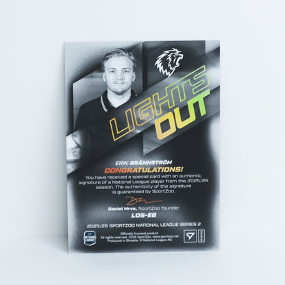 LOS-EB - LHC - ERIK BRANNSTROM - LIGHTS OUT GOLD AUTO - 05/60
