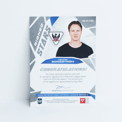 SL2-HB - FRI - HENRIK BORGSTROM - SIGNED STARS LEVEL 2 - 08/69