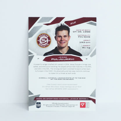 212 - GSHC - JESSE PULJUJARVI - BASE BLUE