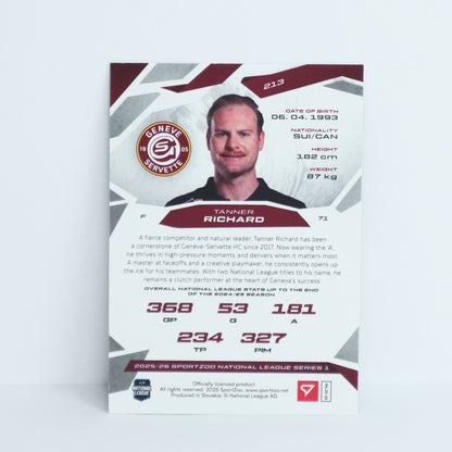213 - GSHC - TANNER RICHARD - BASE BLUE