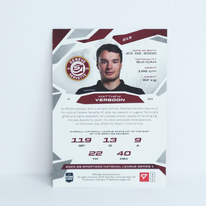 215 - GSHC - MATTHEW VERBOON - BASE PINK
