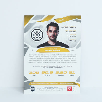 217 - HCL - NIKLAS SCHLEGEL - BASE BLACK - 1/1