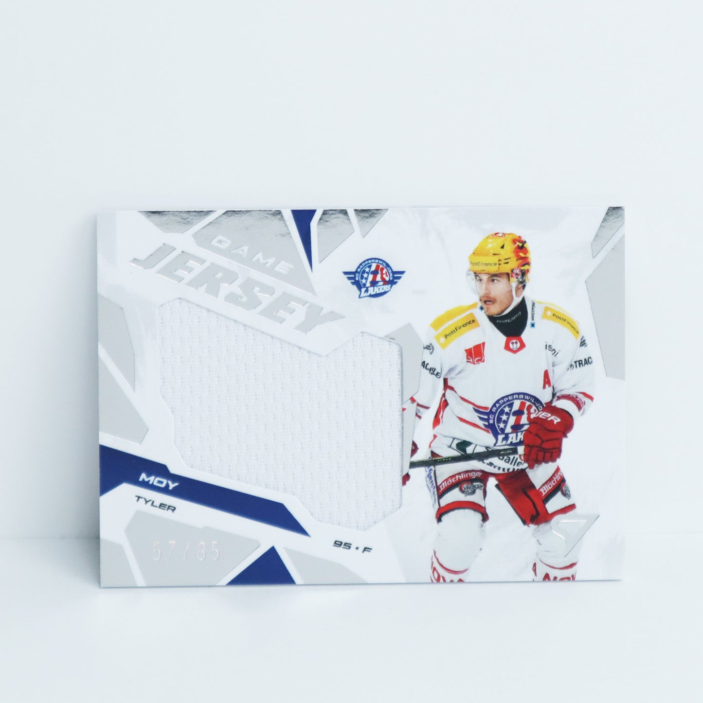 GJ-TM - SCRJ - TYLER MOY - GAME JERSEY SILVER - 57/85