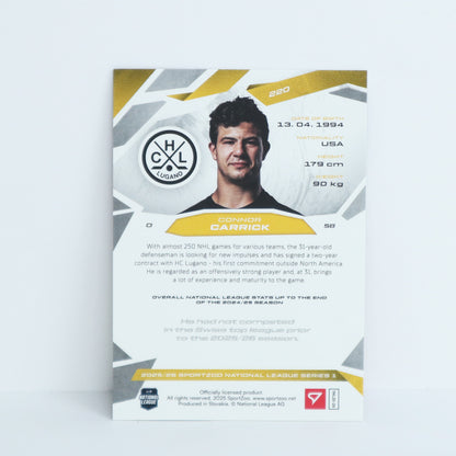 220 - HCL - CONNOR CARRICK - BASE RED - 09/20