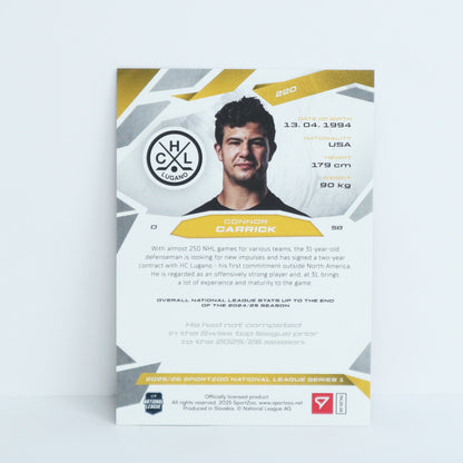 220 - HCL - CONNOR CARRICK - BASE RED - 10/20