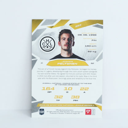 223 - HCL - JESPER PELTONEN - BASE RED - 01/20