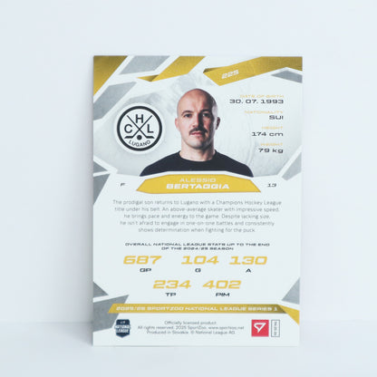 225 - HCL - ALESSIO BERTAGGIA - BASE RED - 18/20