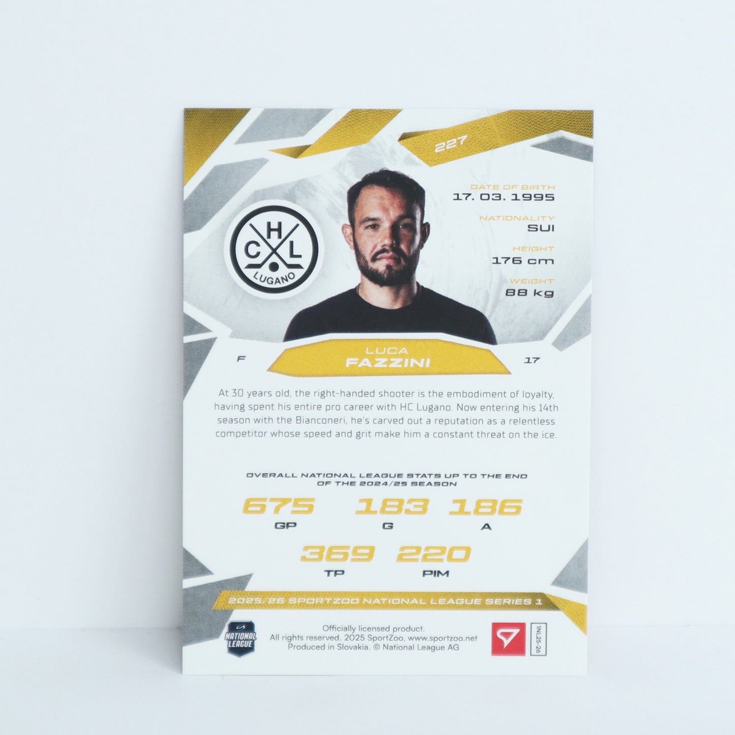 227 - HCL - LUCA FAZZINI - BASE RED - 06/20