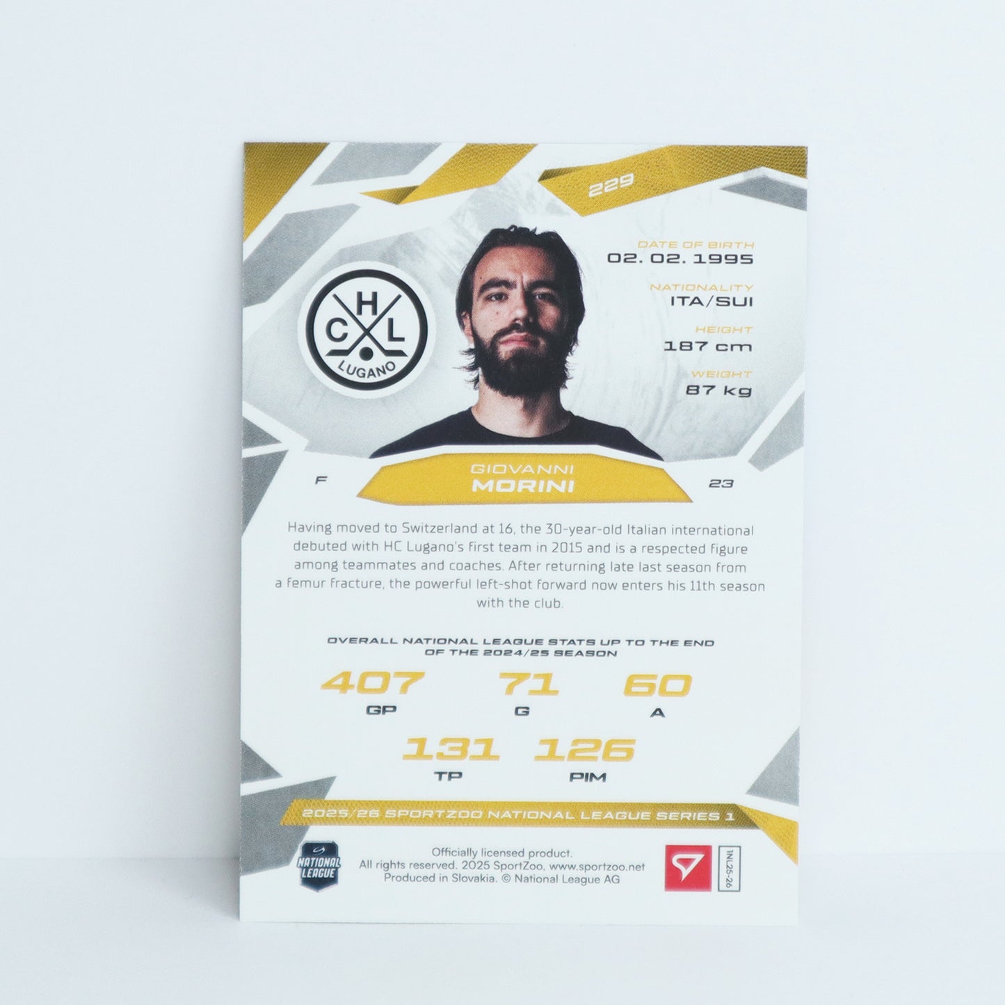 229 - HCL - GIOVANNI MORINI - BASE SET