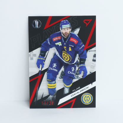 22 - HCD - KLAS DAHLBECK - BASE RED - 11/30