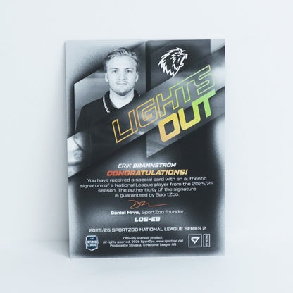 LOS-EB - LHC - ERIK BRANNSTROM - LIGHTS OUT GOLD AUTO - 23/60